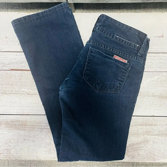 Hudson Women’s Dark Wash Blue Denim Jeans Size 26 - Picture 6 of 7